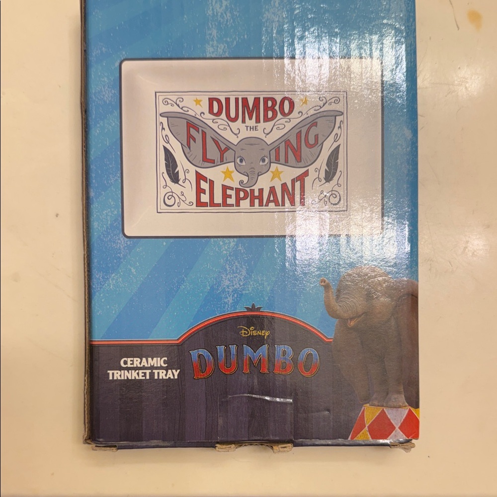 Disney Dumbo Blue and White Trinket Tray